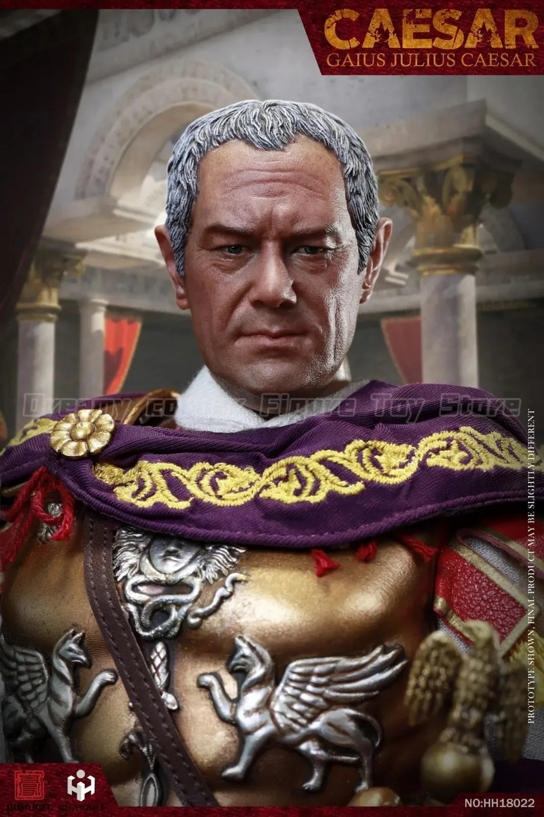 【In Stock】HHMODEL HAOYUTOYS HH18022 Imperial Legion Julius Caesar Deluxe Ver 1/6 Action Figure Toy Model Collection Ornament