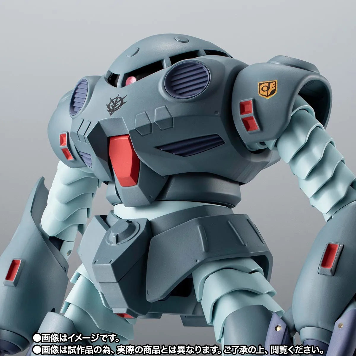 In Stock Genuine BANDAI ROBOT SPIRITS MSM-07E Experiment Zgok Figure Anime Mobile Suit Gundam 0080 War in Your Pocket Model Toy