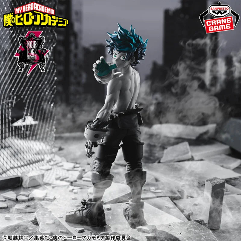 [Genuine Original] Bandai Banpresto My Hero Academia Noir Edge Collection Izuku Midoriya In Stock PVC Anime Figure Model Toys