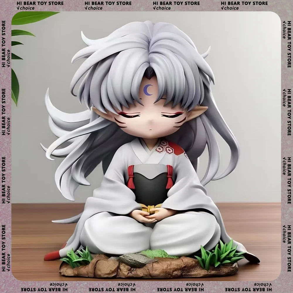 Anime Inuyasha Figure Sesshoumaru Figures Figurine Model Collection Doll Desk Decoration Statue Kids Toys Birthday Gifts