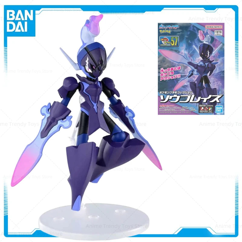 In Stock Bandai Pokemon PLAMO NO.57 Ceruledge Anime Action Figure Collectible Assembly Model Toy Ornaments Gift Girl Boy WY