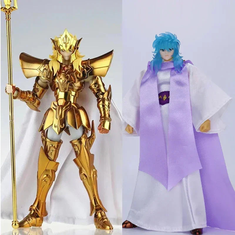 In Stock JM.MST Model Saint Seiya Myth Cloth EXM/EX Poseidon Sea Emperor with Casual Wear Knights of The Zodiac Action Figure