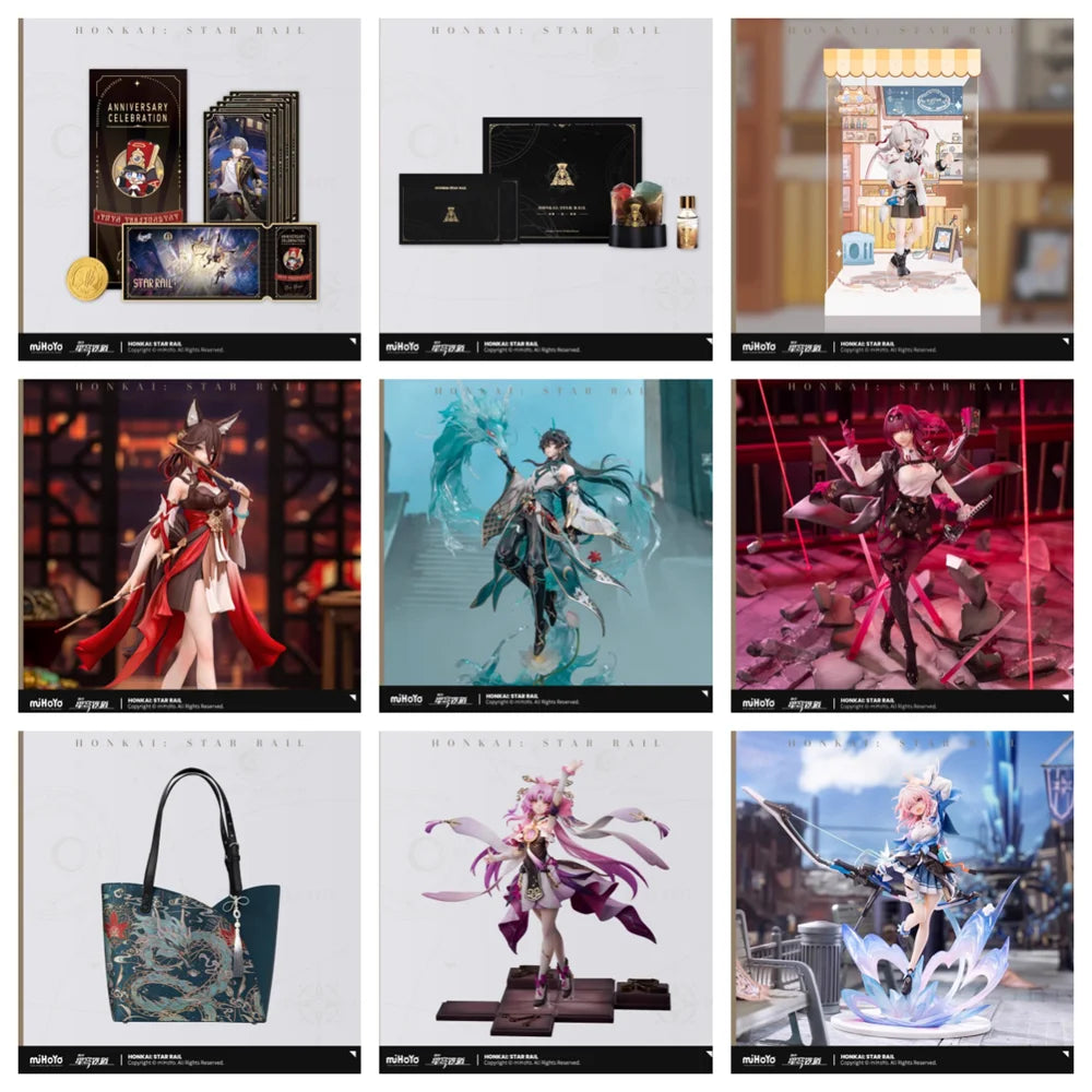 miHoYo Official Genshin Impact&HonkaiImpact3&Honkai: StarRail&Zenless Zone Zero&Tears of Themis Anime Lucky Gift Boxes