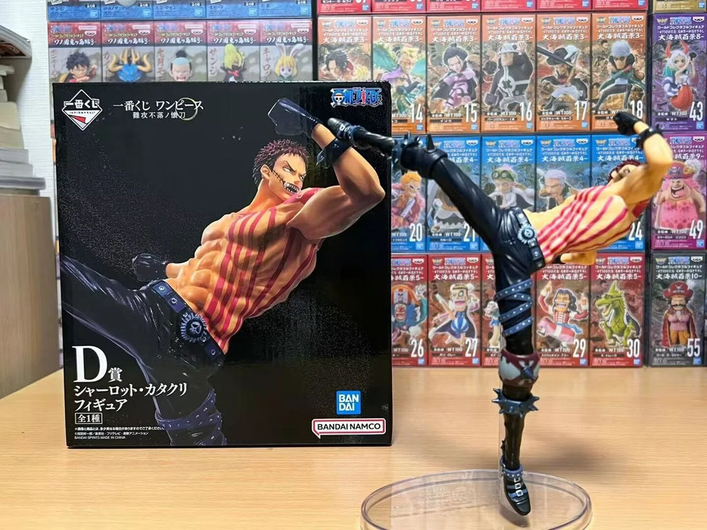 Bandai Original Ichiban KUJI One Piece Kaidou Monkey D. Luffy Roronoa Zoro Anime Modellfigur Sammlerstück Weihnachtsgeschenk