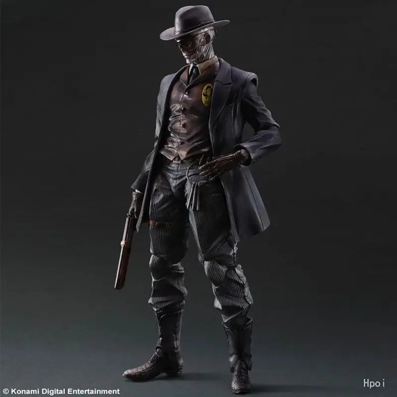 SQUARE ENIX Original PLAY ARTS KAI Metal Gear Solid V: The Phantom Pain Snake & Skull Face Collectible Action Figure Model Toys