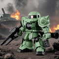 2026 Cute Assembly Model Toy Zaku Ii Mass Production een Version Q Version Mobile Suit Robot Model Kit for Ages 8 And above Gift