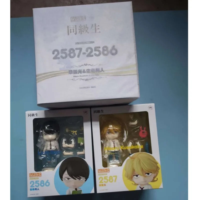 [In Stock] Genuine Gsc Clay Figure Doukyuusei Anime Toy 2587 Hikaru Kusakabe 2586 Licht Sajo Movable Doll Figure Model Toy Gift