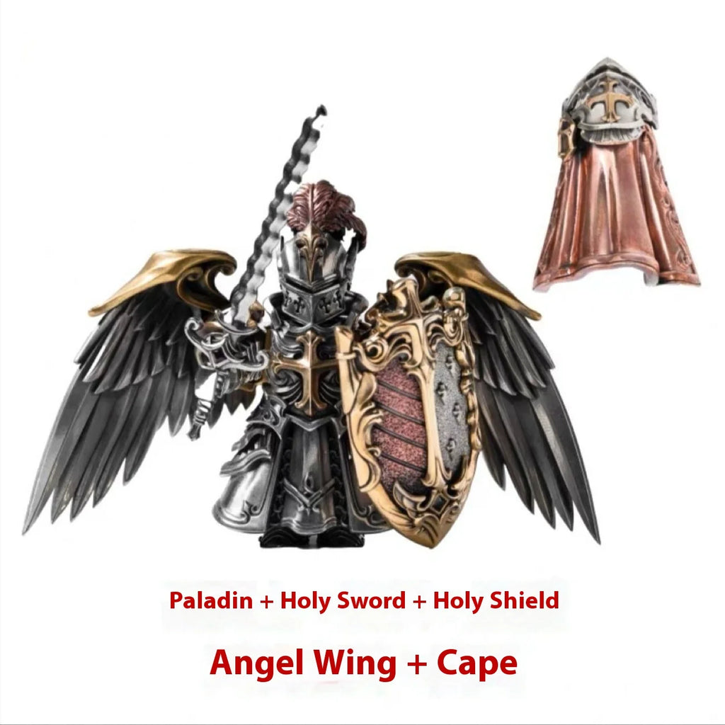 Paladin Metal Toy Figure Model Crusader Magnetic Detachable Desktop High-End Decorative For A Few Days Ornaments Figure Gift