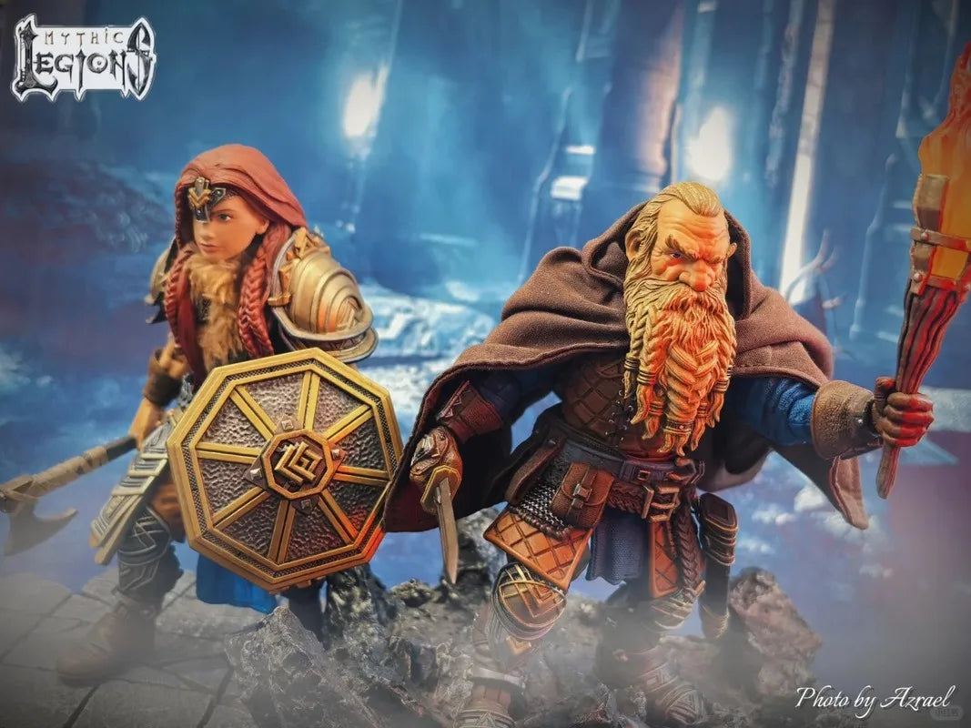 Four Horsemen Studios Mythic Legions Undead Skeleton Spearman Warrior Action Figure With Replaceable Accessories For Collectors