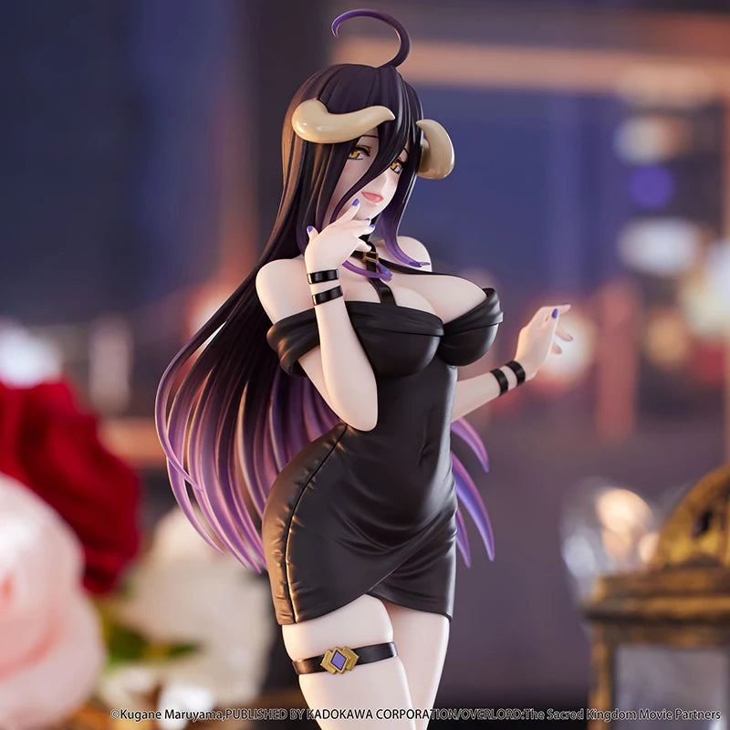 Overlord Figure Albedo Figures Sexy Girl Albedo Figurine Pvc Collection Model Statue Desk Decoration Toys Boys Christmas Gifts