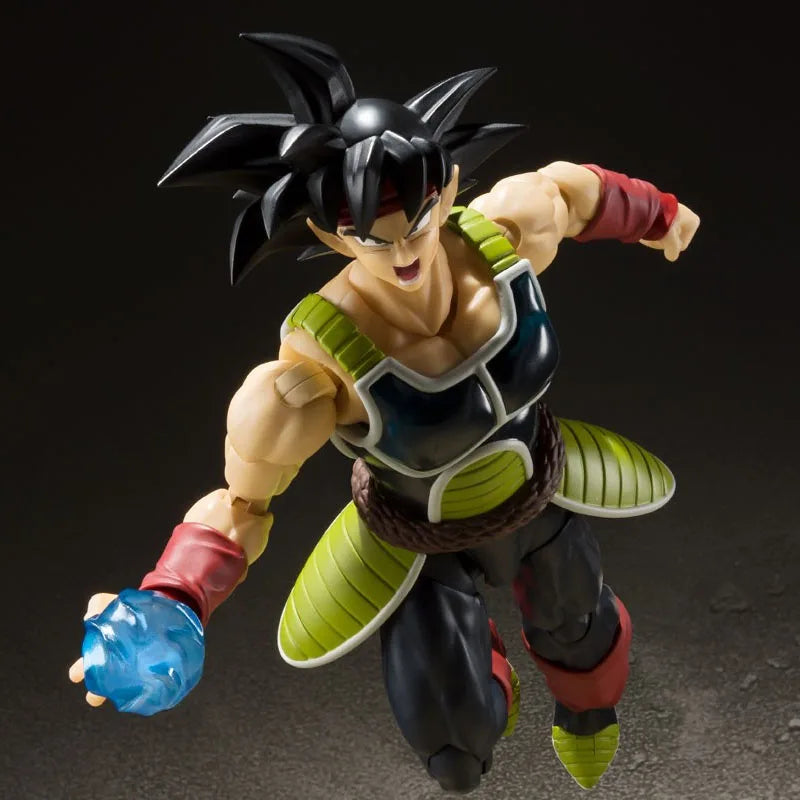 Low price In Stock BANDAI Original S.H.Figuarts DRAGON BALL BARDOCK SHF Action Figure Model Toy Gift for Kids Foam Box Packaging