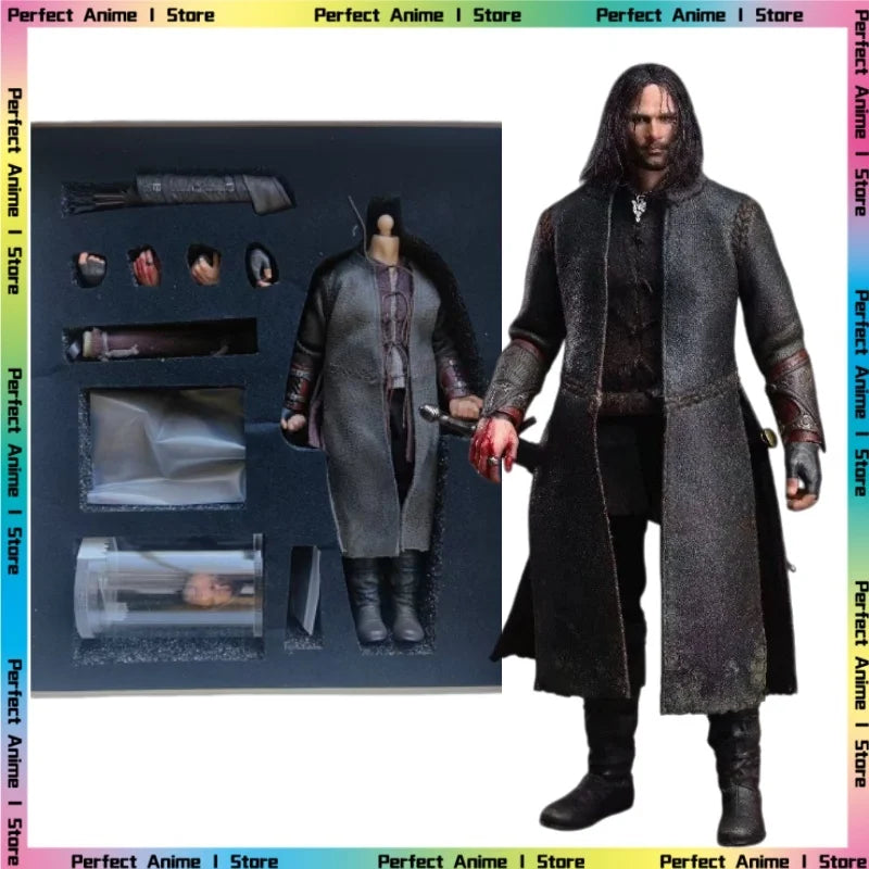 In Stock  Hellcat 1/12 King of The West Aragorn Gift Collection Action Figure