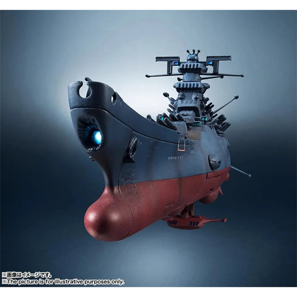 In stock Bandai Hui Ship Collection 1/2000 Yamato Space Battleship YAMATO reprint finished product model movable figure