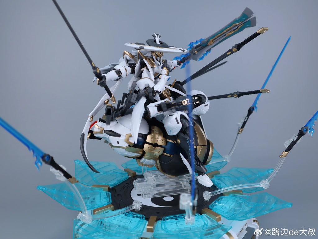 SUNDAY HOBBY Xiao Yao Zi Mechanical Gourd 1/100 22cm Alloy Skeleton Assembly Model With Collectible Robot Toy