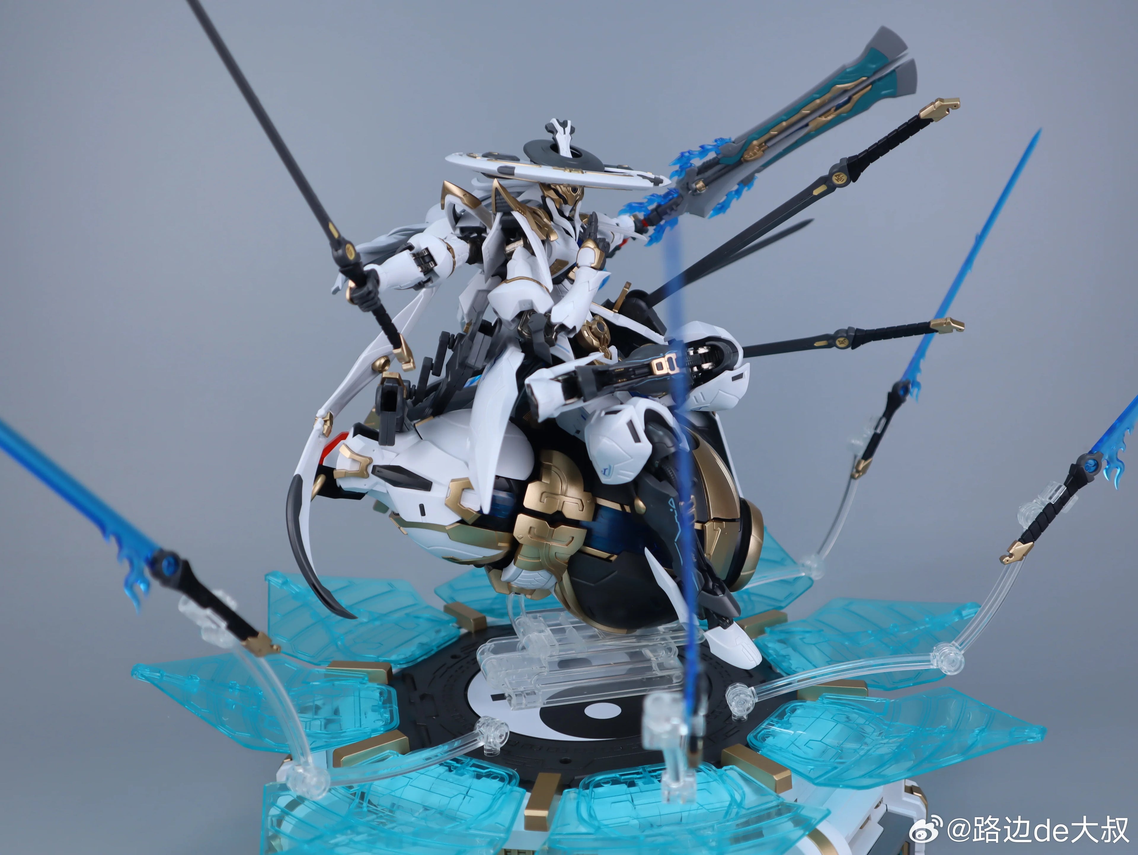 SUNDAY HOBBY Xiao Yao Zi Mechanical Gourd 1/100 22cm Alloy Skeleton Assembly Model With Collectible Robot Toy