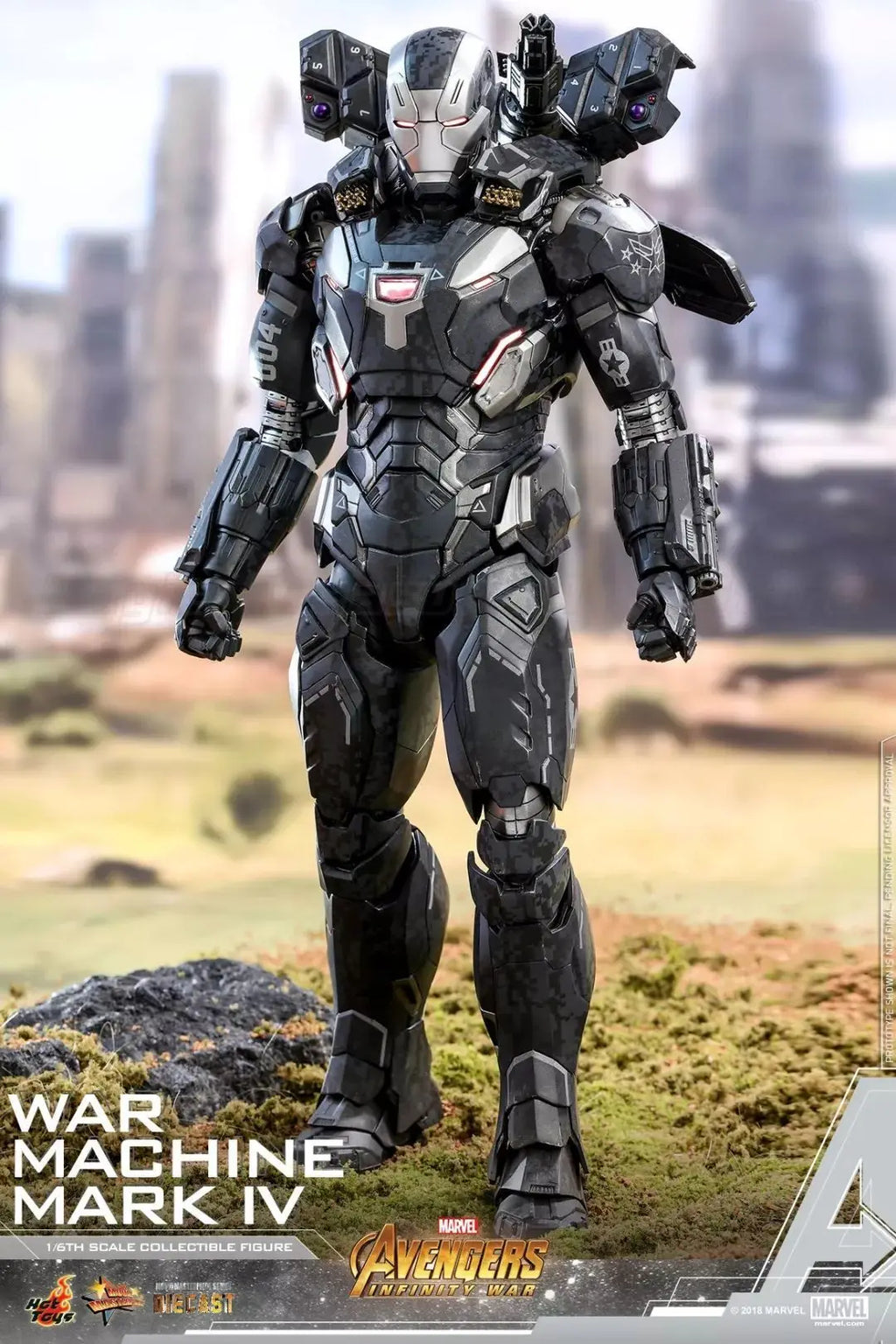 【MT】Hot Toys MMS499 Marvel "Avengers 3: Infinity War" War Machine MK4 1:6 Scale Alloy Collectible Doll Movable Model Toy