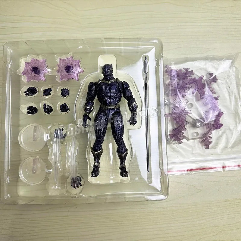 Fantastische Yamaguchi Revoltech Agent Venom Actionfiguren-Kollektion: Superheld Eugene Thompson Venom Figur, Modellspielzeug, Geschenkidee