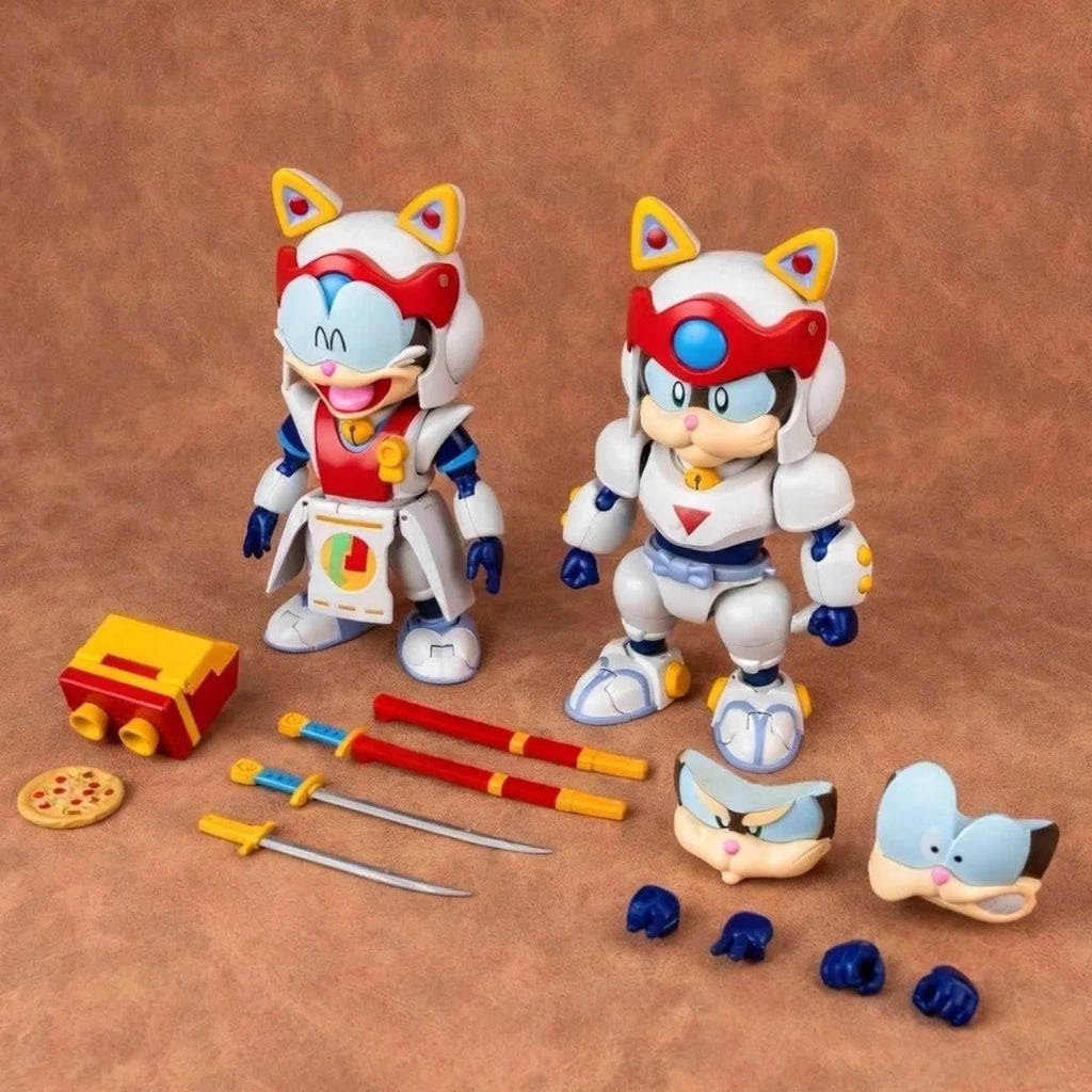 YOLOPARK 13.3cm Samurai Pizza Cats AMK PRO Series Speedy Model Kit TOY Gift For girl boy