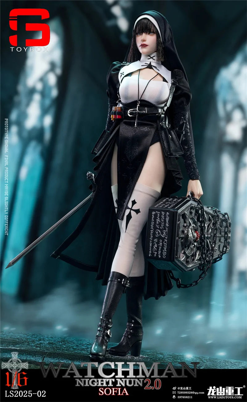 【2025 Q3 】Longshan Heavy Industry LS2025-02 1/6 Redemption of the Night Sophia Action Figure 12'' Female Soldier Full Set Model