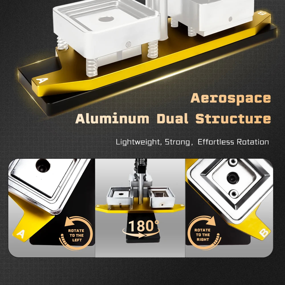 2x2" (Maschine + Cutter + 100 Magnete) oder (1000 Magnete Material) Custom Photo Kit Kühlschrank Magnet Button Maker Maschine Kühlschrank