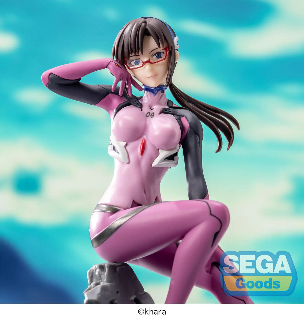 Auf Lager: Original SEGA Luminasta Rebuild of Evangelion Mari Makinami Illustrious PVC-Anime-Figuren, Actionfiguren, Modellspielzeug