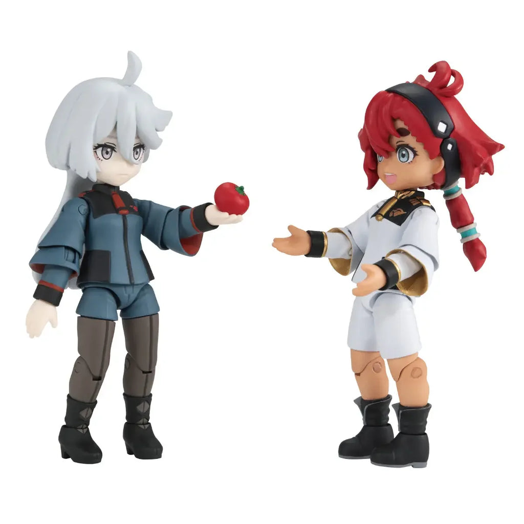In stock BANDAI AQUA SHOOTERS! Mobile Suit Gundam THE WITCH FROM MERCURY Suletta Mercury MIORINE REMBRAN Action Figure Model Toy