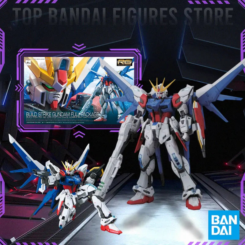 Bandai RG RX-78-2 WING RX-93-V2 UNICORN GOD GUNDAM In stock Anime Original Model Toy Action Figure Robot Collection Toy Gift