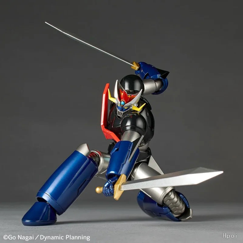 Yamaguchi Classic Anime Mecha Robot Action Figure Collectible Model Mazinger Z Action Toy with Chest Special Parts for Fans
