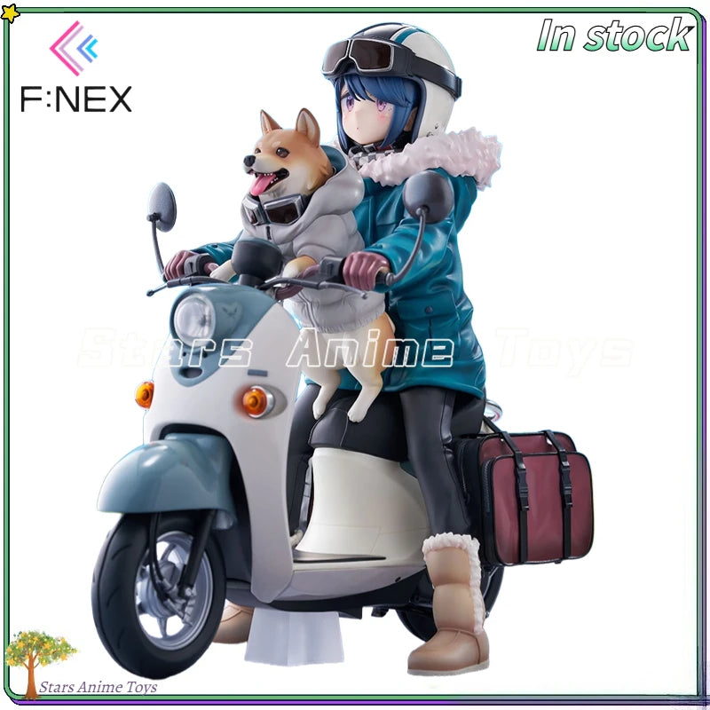 Original F:NEX LAID-BACK CAMP Rin Shima 1/7 Anime Figure Model Collection