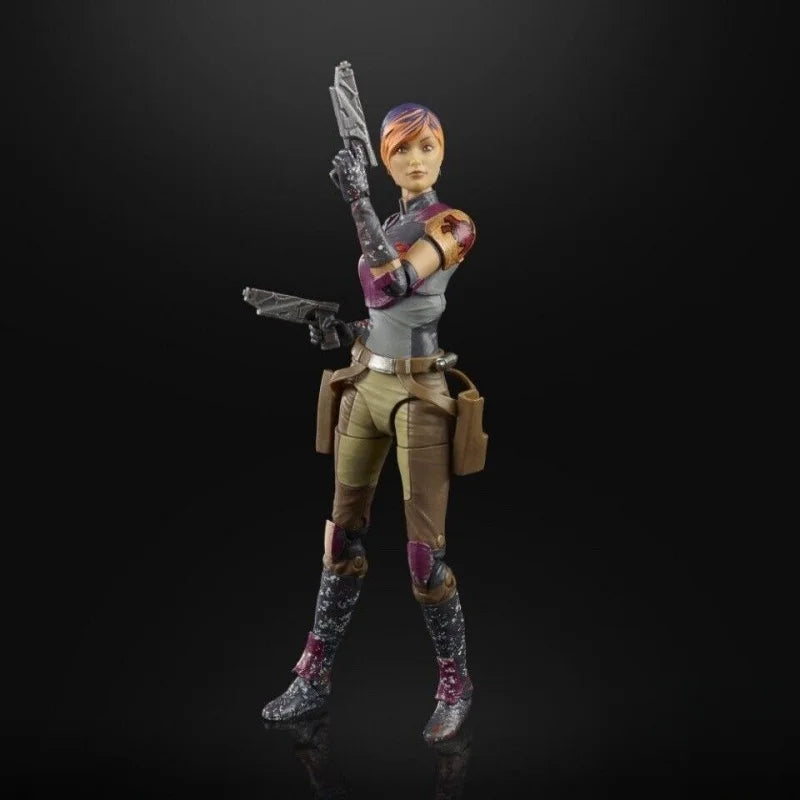 New Star War The Black Series Sabine Wren Bounty Hunter Action Figure Toys Collection 6-Inch Model Children Birthday Gifts