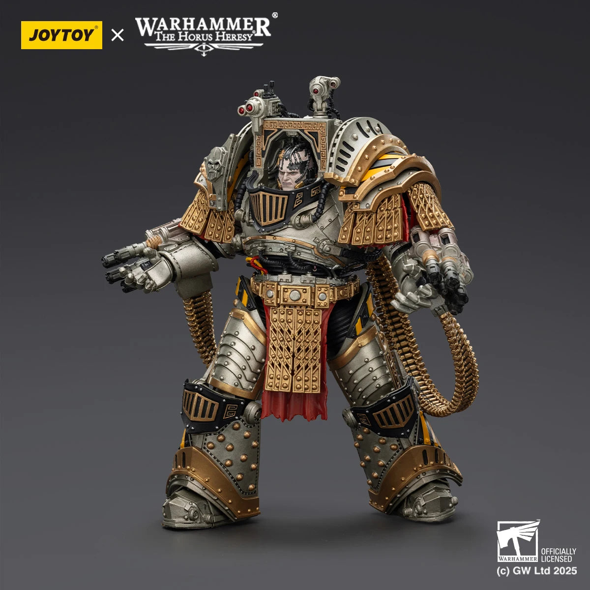 【Pre Sale】Original JOYTOY 1/18 Action Figure Warhammer The Horus Heresy Iron Warriors Perturabo Primarch of The LVth Legion