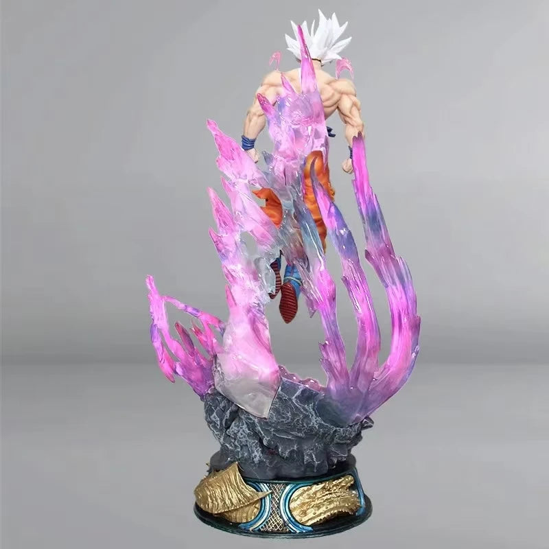 25 см фигурка на драконова топка, Сон Гоку, фигурка на Супер Саян, PVC модел, статуя, декорация за стая за кукли, колекция, орнаменти, играчки, подаръци