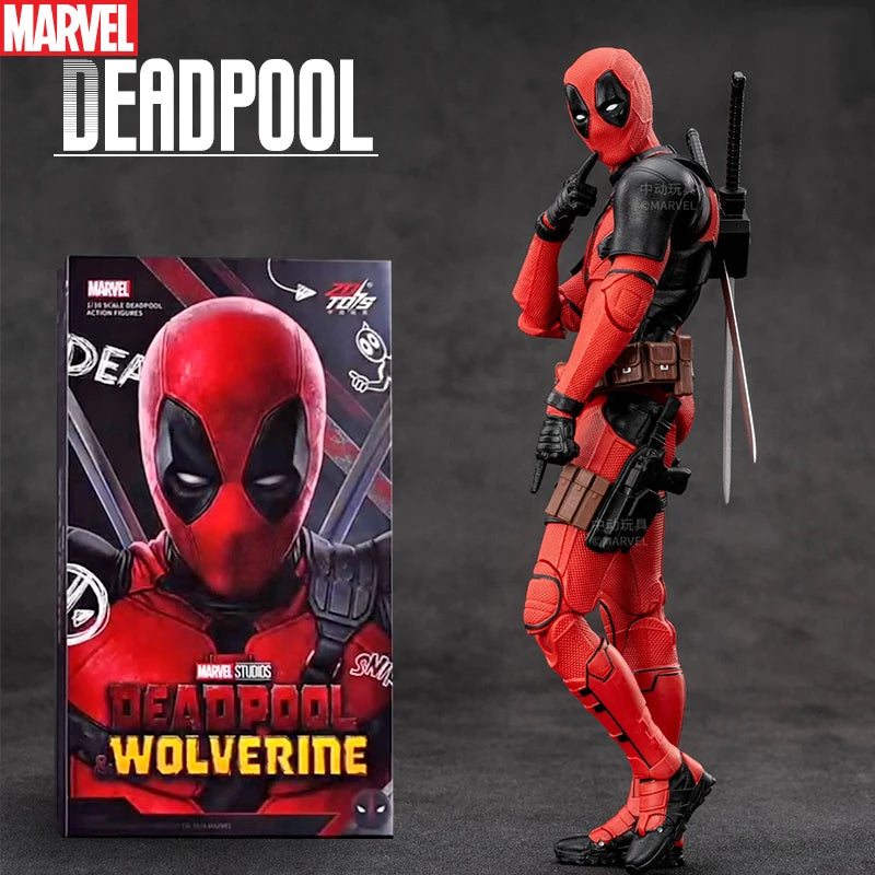 Нов ZD Toys Дедпул и Върколак Модел 7 инча 1/10 Екшън Фигурки Върколак Модел Дедпул Marvel Супергерои Колекция Модел Подаръчен