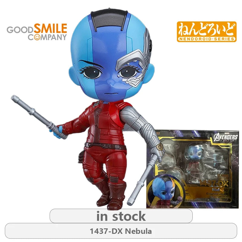 GSC Original NENDOROID Avengers: Endgame Series 1497-DX Iron Spider Man DX\988 Iron Man Mark50 Anime Action Figure Model Toys