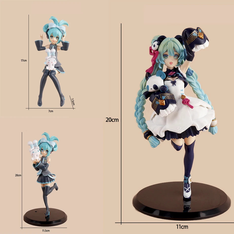 Noodles Cinnamoroll Piapro Panda Hatsune Miku Mädchen Spielzeug Anime Figur Spielzeug Anime Spiel PVC Actionfigur Sammlermodell Puppe 5