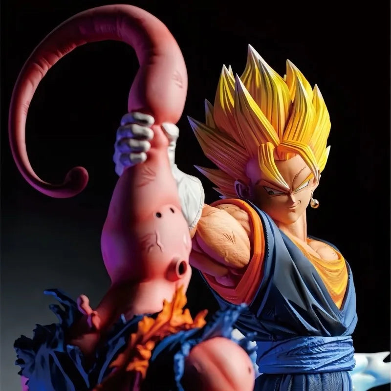 New 32cm Cs Vegetto Vs Buu Model Dragon Ball Action Figure Super Saiyan Pvc Statue Doll Collection Desktop Ornament Toys Gifts