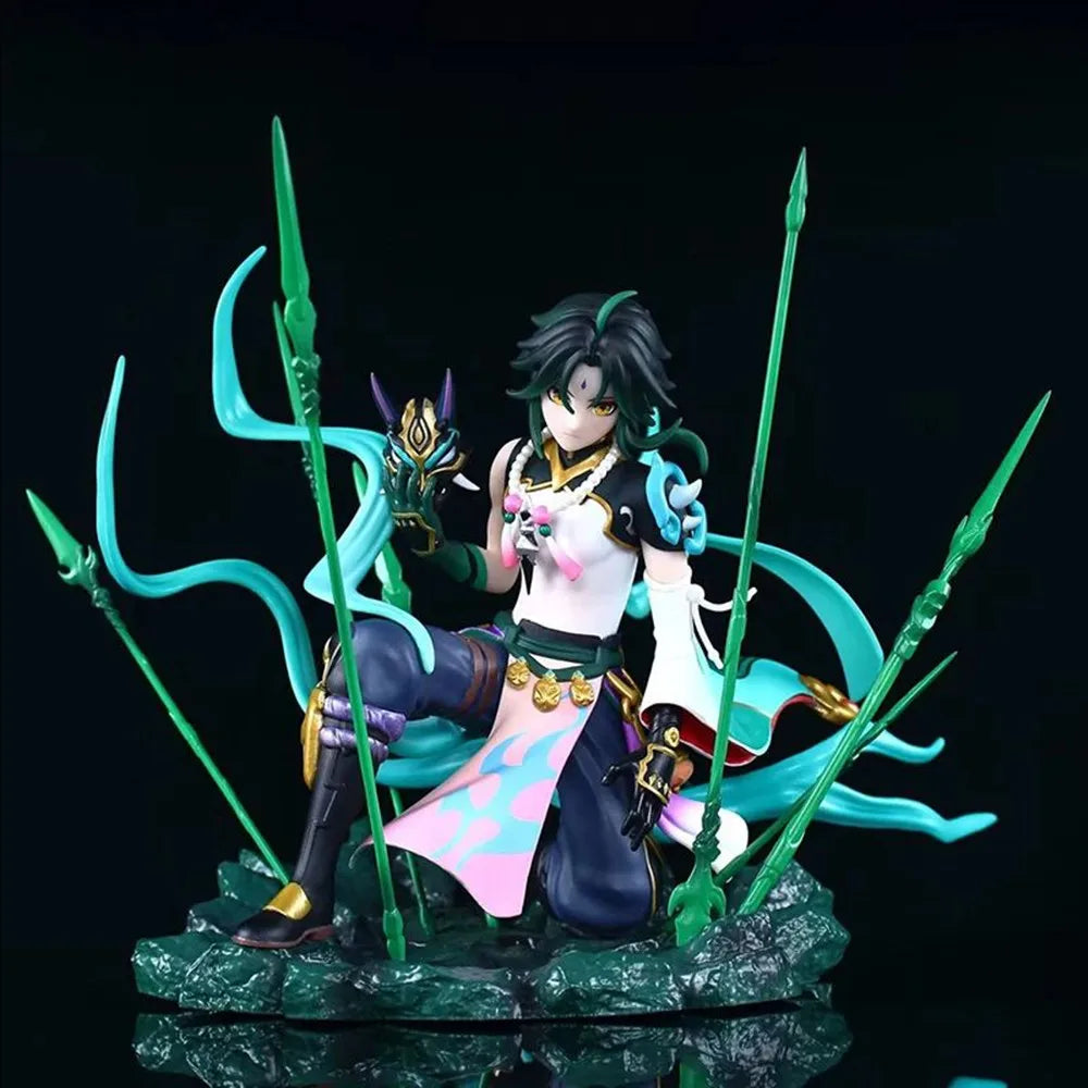 Genshin Impact XIAO GK Statue PVC Animation Figure Collection Model Doll Christmas Gift