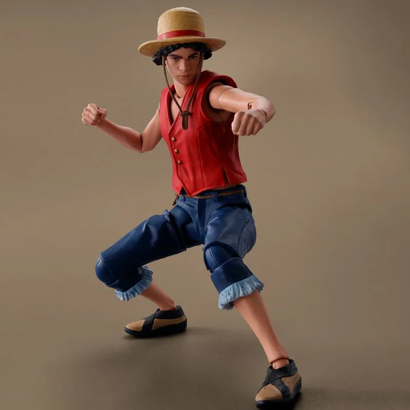 In Stock BANDAI Original Box S.H.Figuarts ONE Piece MONKEY D LUFFY RORONOA ZORO NAMI SHF Action Figure Model Toy Gift for Kids