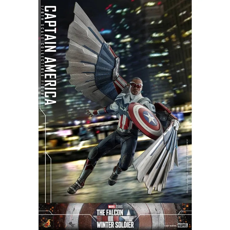 New Original Hot Toys Marvel CAPTAIN AMERICA TMS040 Action Figures Toys Gifts Collection