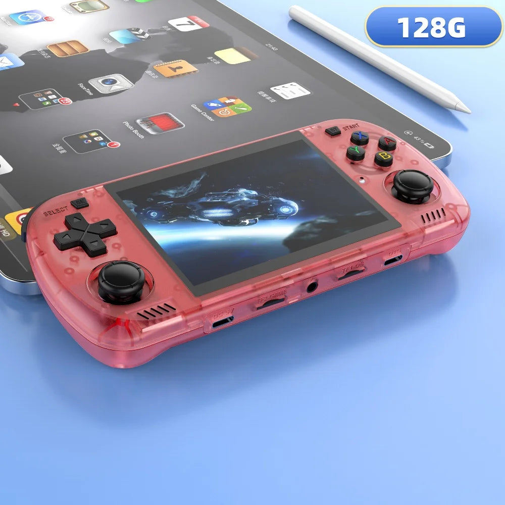 Neu verbessert! WLAN-Funktion, 4,2-Zoll-HD-IPS-Bildschirm, Handheld-Konsole R36H Pro Max, 3500-mAh-Akku für lange Laufzeit, tragbarer Videoplayer