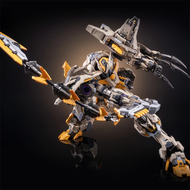 MOSHOWTOYS MCT-E01 MS0006 Whip Of God Perfection Action Mecha Figure With Magnetic Suction Lamp Group Control Collectible Toy