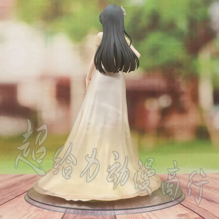 Sakurajima Mai Wedding Anime Figure Bunny Girl Senpai Dream Model Collectible