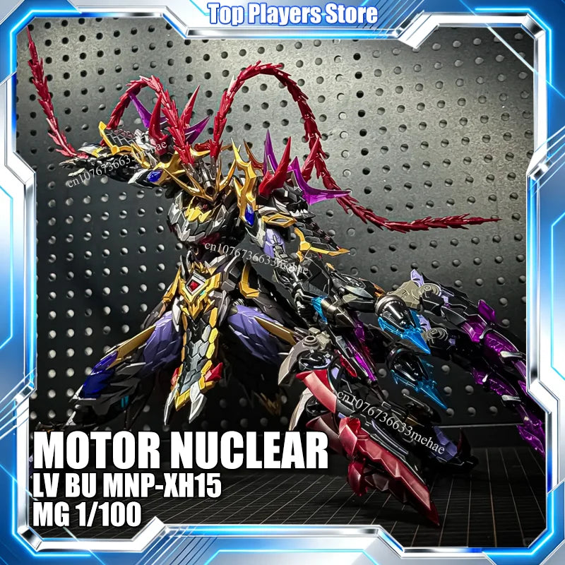 In Stock MOTOR NUCLEAR LV BU MG 1/100 MNP-XH15 Toys Assembly Model Kit Mecha Action Figures Robot Gift