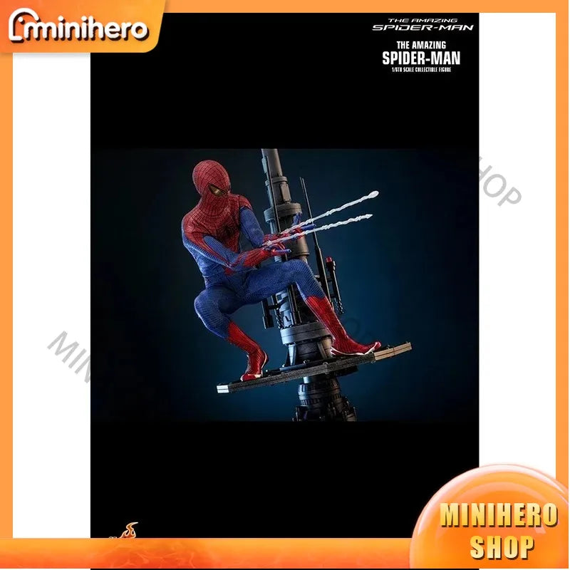 In Stock Authentic Hot Toys HT MMS771 MMS771B The Amazing Spider-Man Andrew Garfield Deluxe 1/6 Scale Collectible Figure