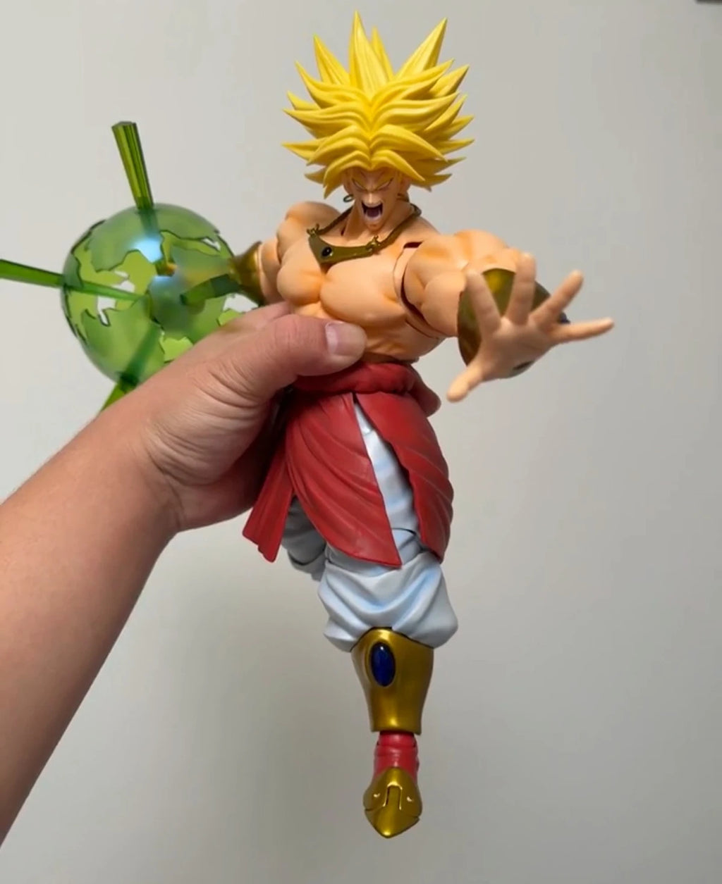 In stock ZT Studio ZT02 03 Broly Action Figure Dragon Ball Super Saiyan Broly  Articulated Collectible Model Super Action Figure