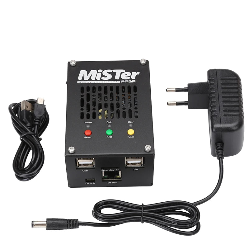 2026 MiSTer FPGA Retro Game Console Aluminum Case DE10-Nano Core Accurate Emulation Multi System Retro Gaming Kit 2026 New