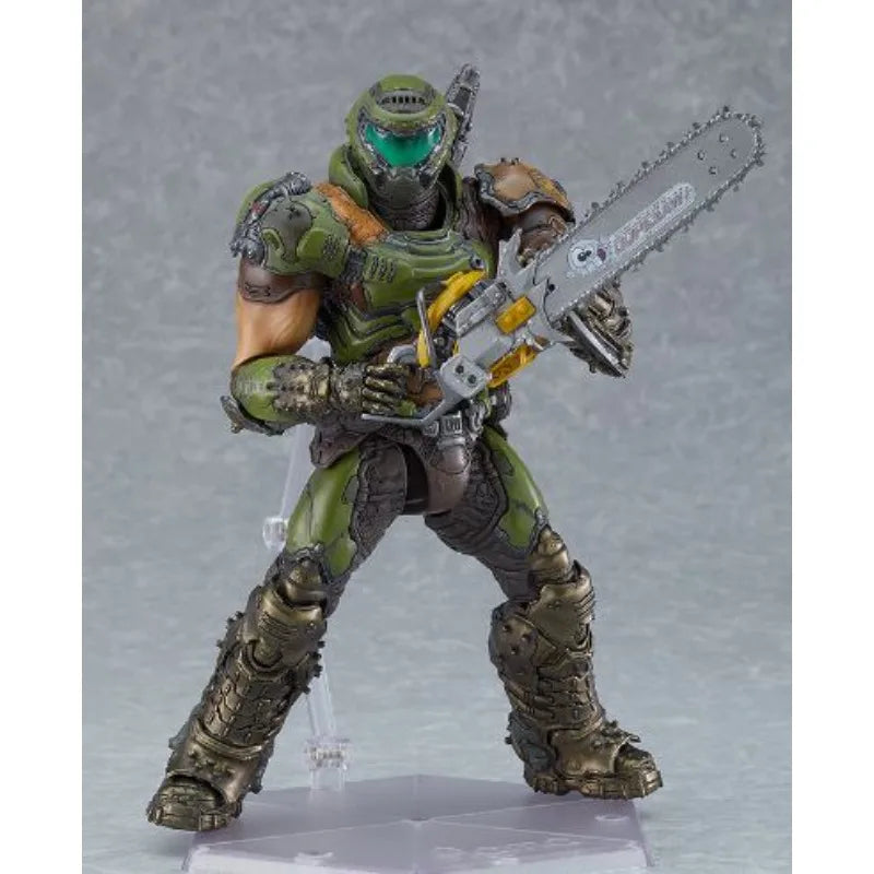 GSC Genuine FIGMA Anime Figure #SP-140 Doom Slayer Eternal Action Figure Toys for Boys Kids Gift Collectible Model Ornaments