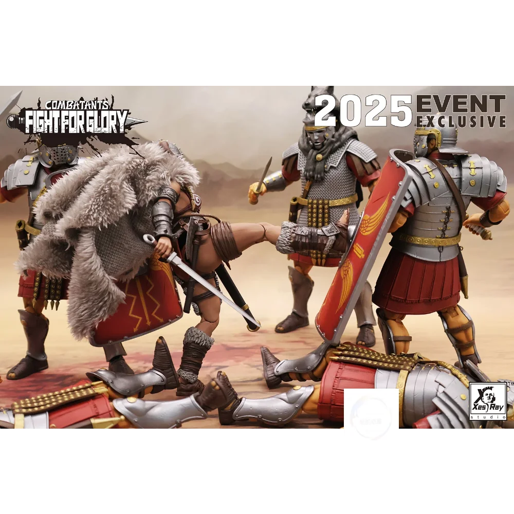 XesRay Fight for Glory 1/12 Action Figure Combatants 2025 Event Exclusive Gold Hildr Anime Model for Gift