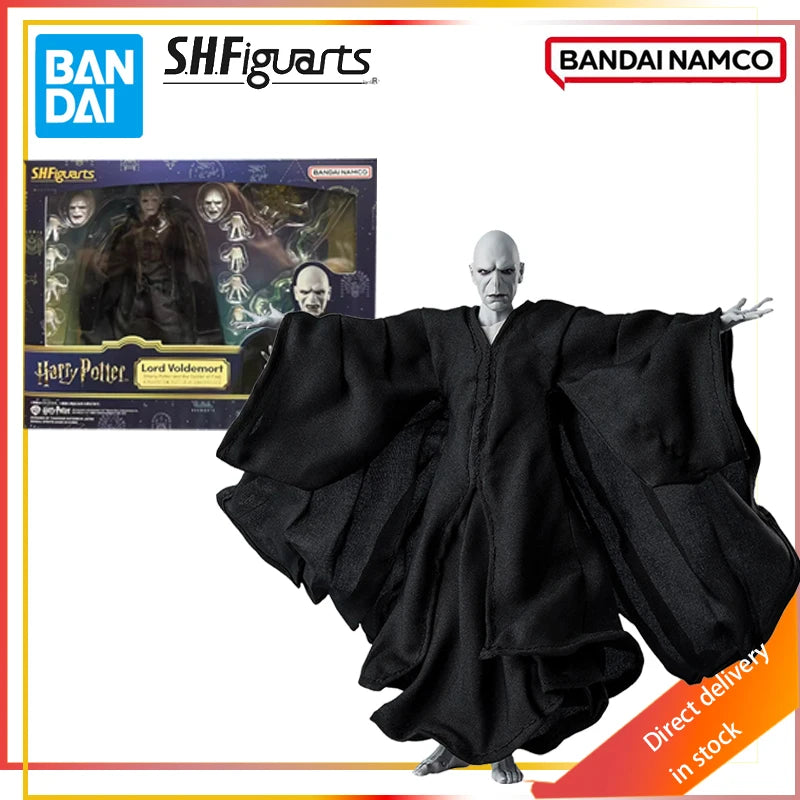 Spot SaleBANDAI SPIRITS S.H.Figuarts Serie Harry Potter y el Cáliz de Fuego Lord Voldemort Figura de Acción Articuladain Stock