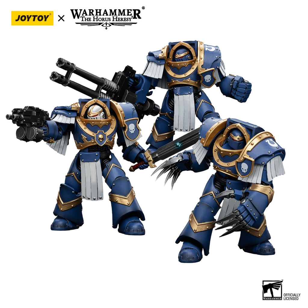 JOYTOY Warhammer 40K 1/18 Actionfigur Ultramarines Cataphractii Terminator Squad Anime Figuren Spielzeug Modell